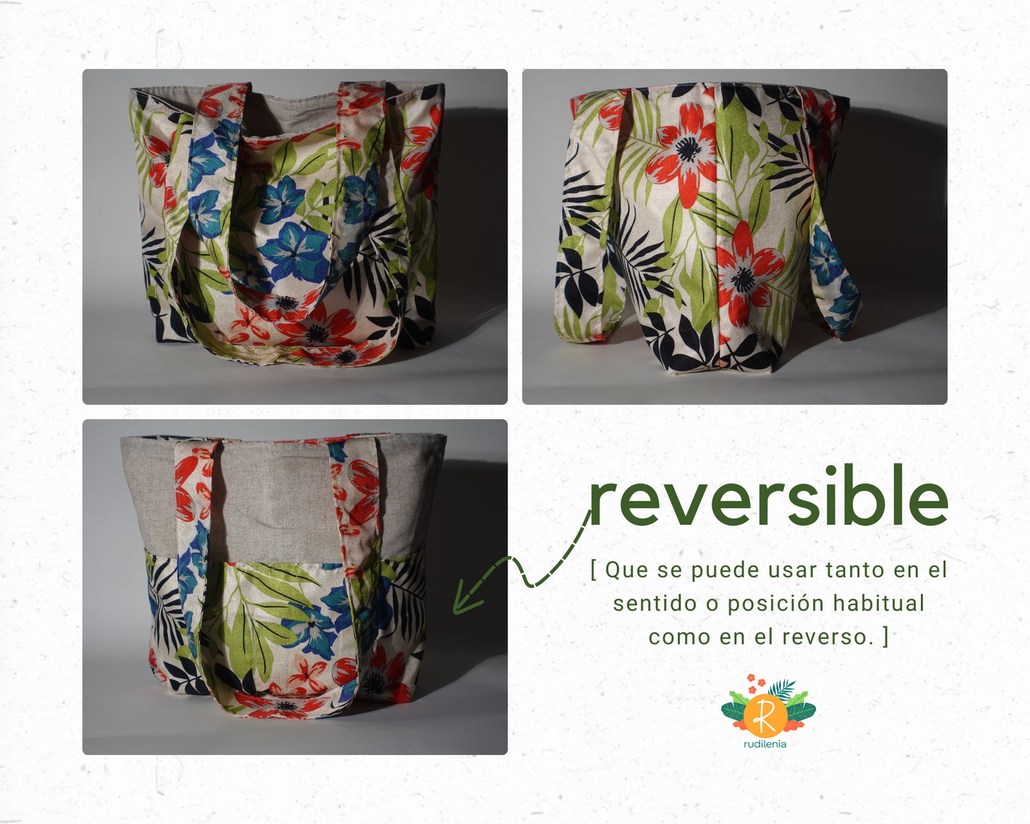 TOTE BAG REVERSIBLE